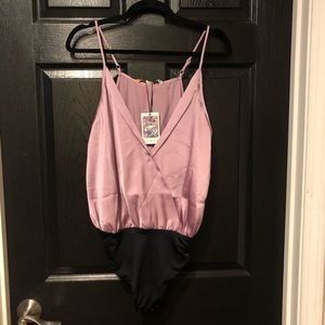 TOMMY HILFIGER ZENDAYA SATIN BODYSUIT